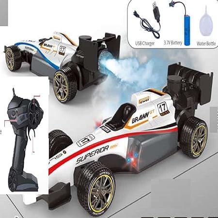 Formula One High-Speed Remote Control F1 Race Car with Smoke Spray – 1:14 Scale | Golu Baby