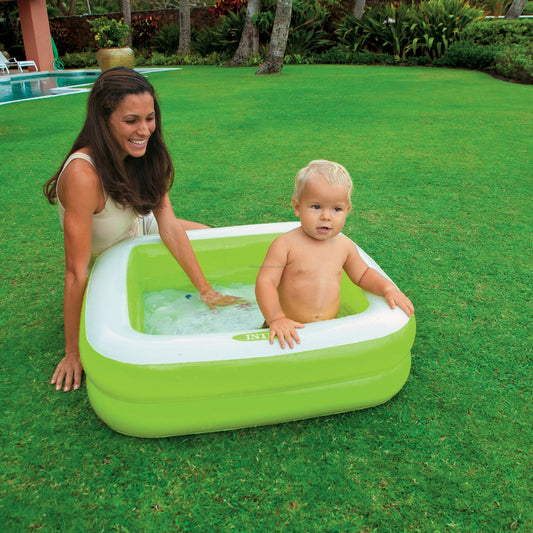 INTEX Play Box Baby Pool – 33.5″ x 33.5″ x 9″ (85cm x 85cm x 23cm) | Golu Baby