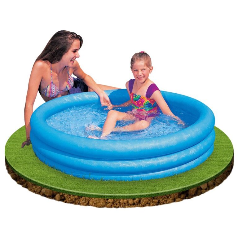 INTEX Crystal Blue Pool – 45″ x 10″ (1.14m x 25cm) | Golu Baby