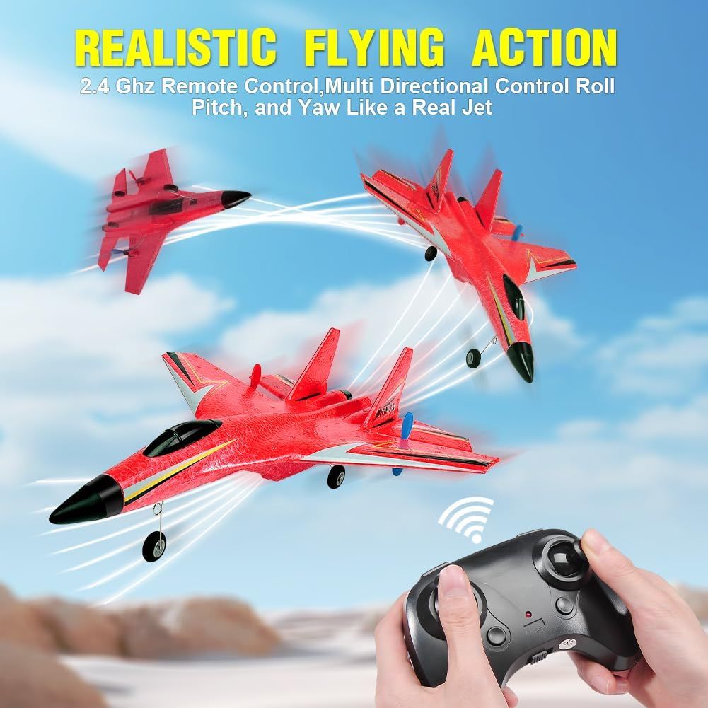 2.4GHz RC SU-35 Fighter Jet – High-Speed Remote Control Airplane | Golu Baby