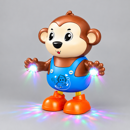 Funny Dancing Monkey Musical Toy with Lights & Swinging Arms