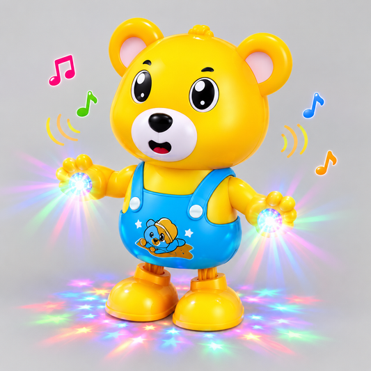 Funny Dancing Bear Musical Toy with Lights