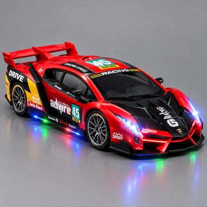 1:14 Scale 4WD Racing Car with Remote Control & Adjustable Speed