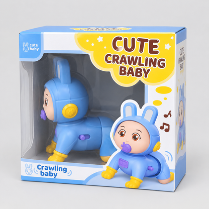 Mini Crawling Baby Toy with Music & Lights