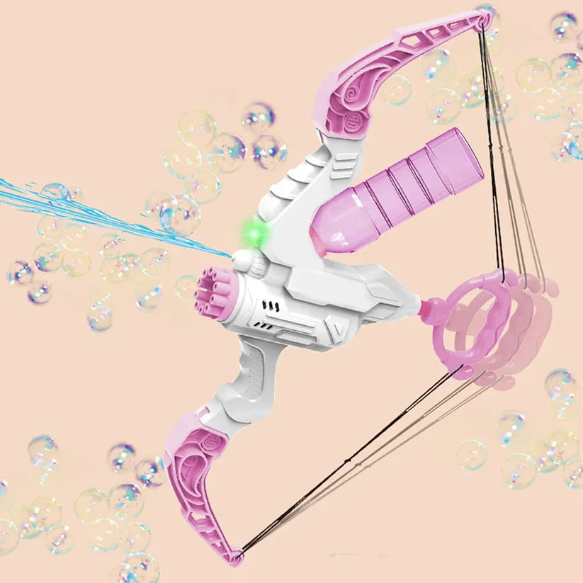 Bubble Blaster Bow & Arrow – Auto Bubble Fun | Golu Baby