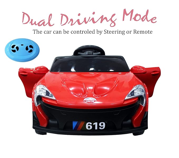 Power Wheel Electric Car for Kids – Luxury Ride-On with Music, Lights & Remote Control | Golu Baby