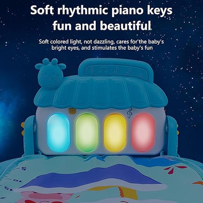 Baby Play Mat with Play Arch, Music, Lights & Educational Toys | Golu Baby