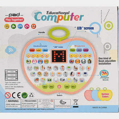 Sareen Smart Learning Tab – 26 English Words Educational Computer | Golu Baby