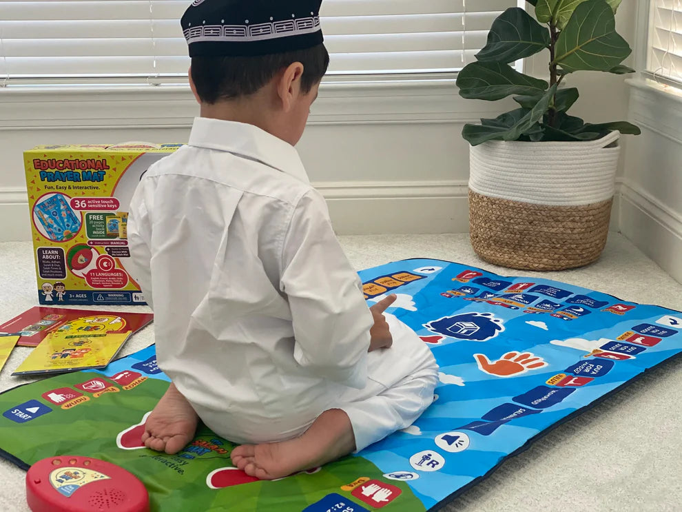 Educational Prayer Mat for Kids – Learn Namaz with Fun & Ease | Golu Baby