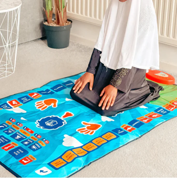 Educational Prayer Mat for Kids – Learn Namaz with Fun & Ease | Golu Baby