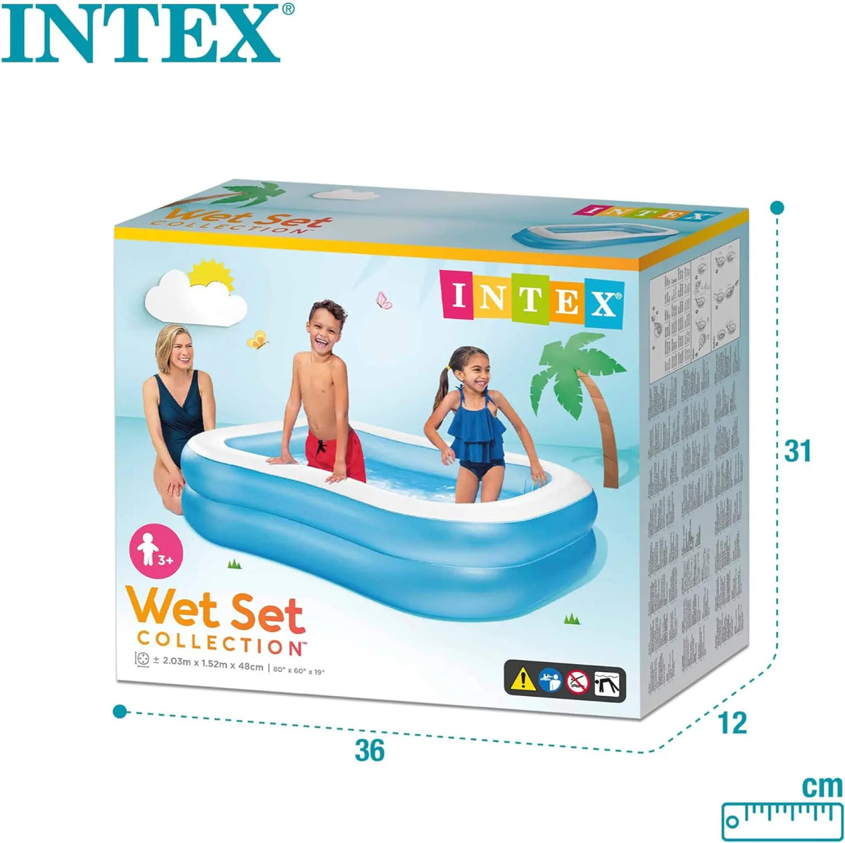 Intex Pool Box Family Intex Swim Center Family Pool Large | Golu Baby Pakistan