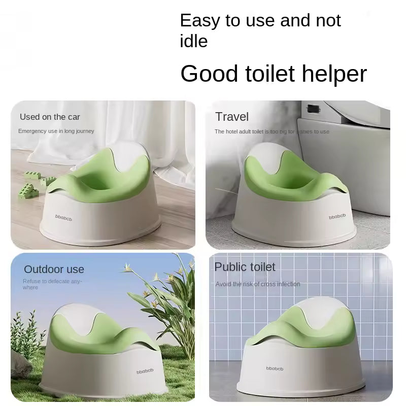 Baby Potty Trainer – Lightweight Fiber Body & Easy to Clean | Golu Baby