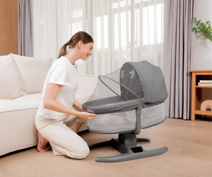 H Multi-Motion Baby Cradle – Smart Comfort for Your Little One | Golu Baby