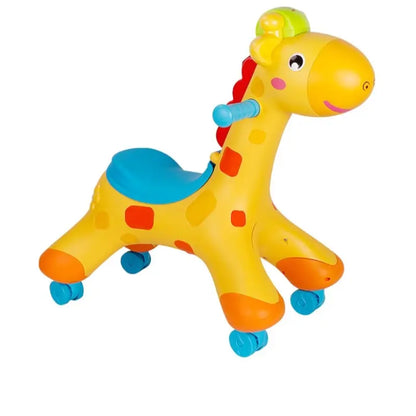 2-in-1 Rocking & Ride-On Giraffe – Fun & Learning for Kids | Golu Baby