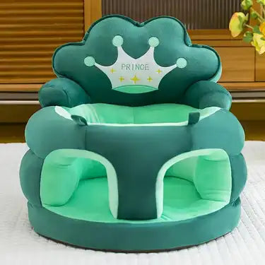 Crown Shape Baby Sofa Floor Seat – Soft & Comfortable |Golu Baby