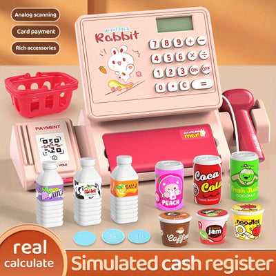 Kids Supermarket Register Playset – Fun Pretend Shopping Toy | Golu Baby