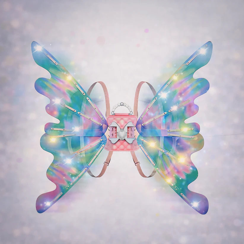 Magic Glow Fairy Wings – Light & Music Costume | Golu Baby