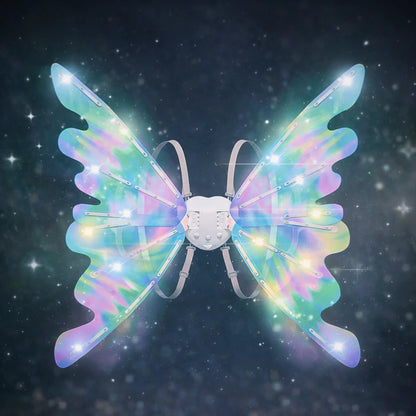 Magic Glow Fairy Wings – Light & Music Costume | Golu Baby
