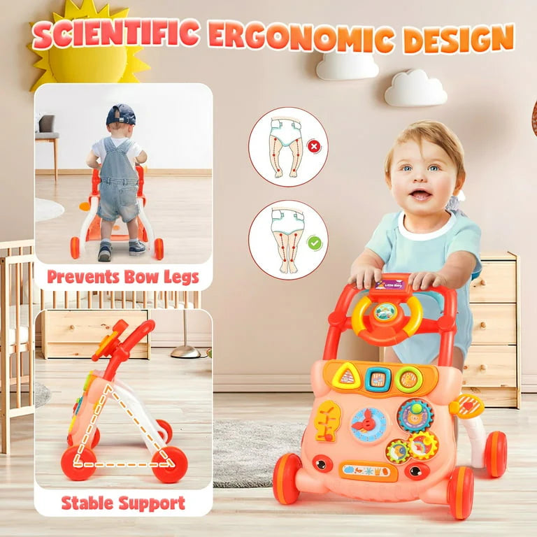 Music Walker Car – 12M+ | Develops Intelligence & Safe Fun | Golu Baby