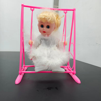 Swinging Angel Doll with Lighting & Music | Golu Baby