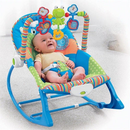Baby Rocker – Infant to Toddler with Fold-Out Kickstand (0M+, 40 lbs / 18 kg) | Golu Baby