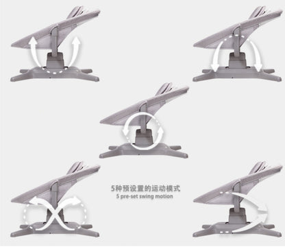 X Multi-Motion Baby Cradle – Smart Comfort for Your Baby | Golu Baby