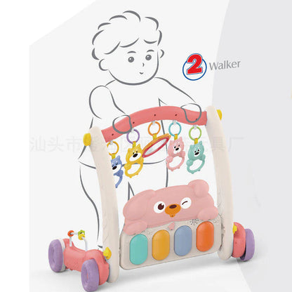2 in 1 Piano Rack & Walker – Best for Early Education | Golu Baby