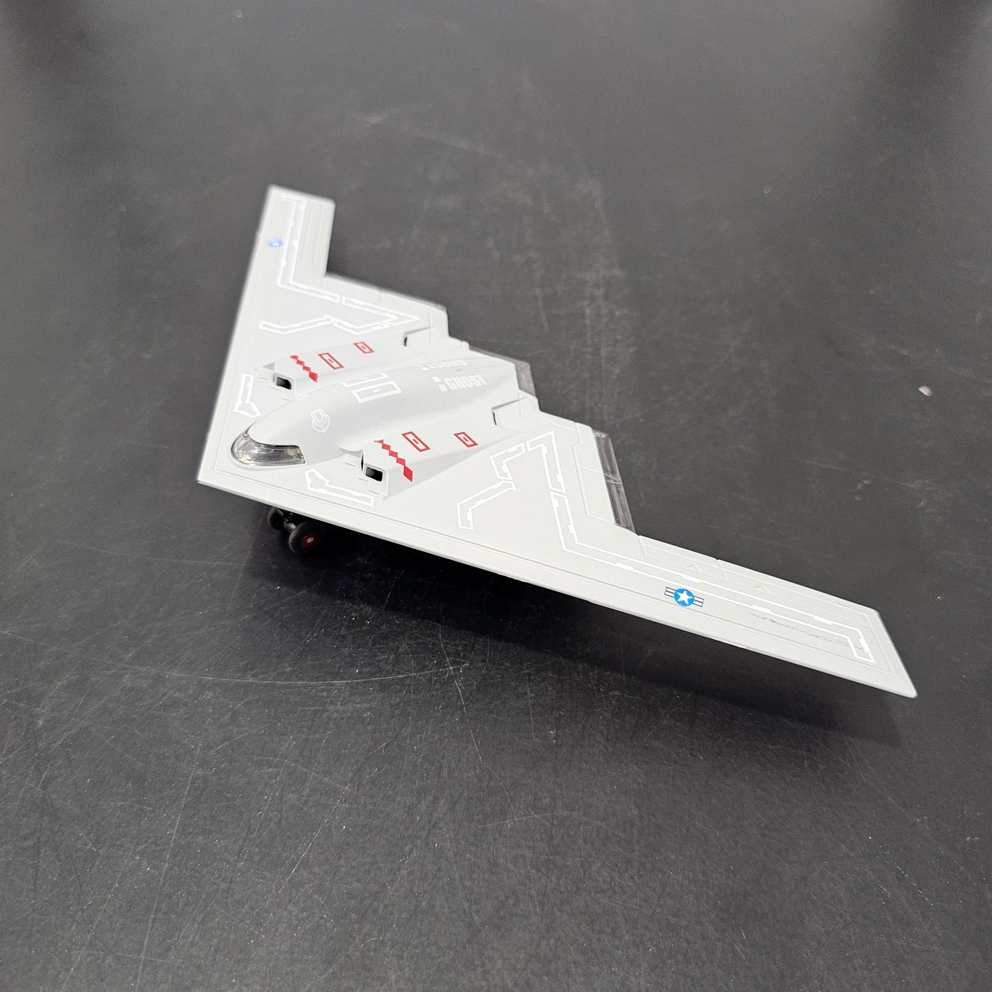 Fighter Jet Toy – B-2 Ghost Stealth Bomber Model for Boys | Army Die-Cast Airplane – Golu Baby