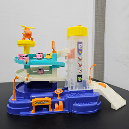 Automobile Adventure Multi-Level Runway – Dual Mode Fun for Kids! | Golu Baby