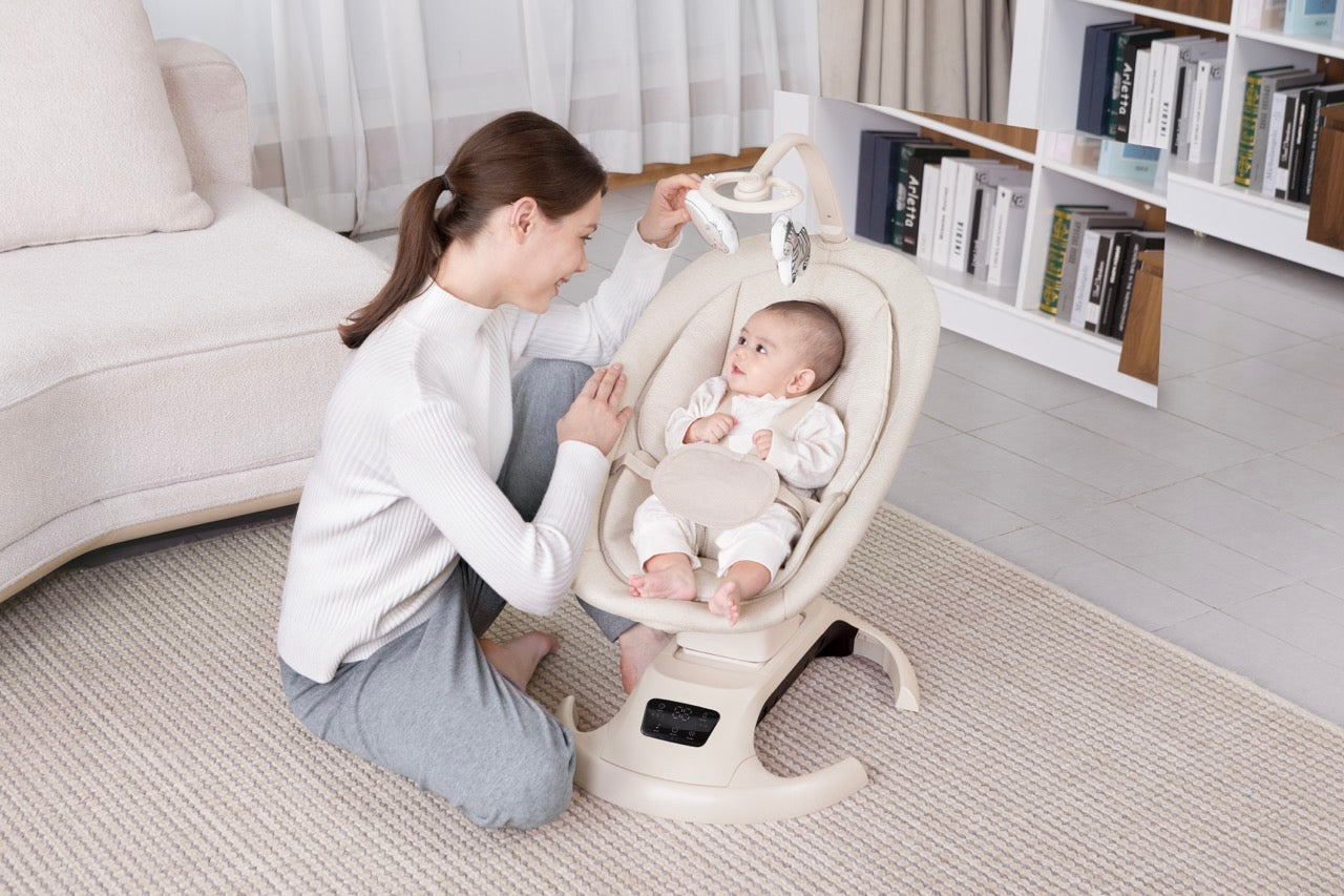 Mastela Lullaby Orbit Electric Crib – Safe, Smart & Comfortable Sleep Solution | Golu baby