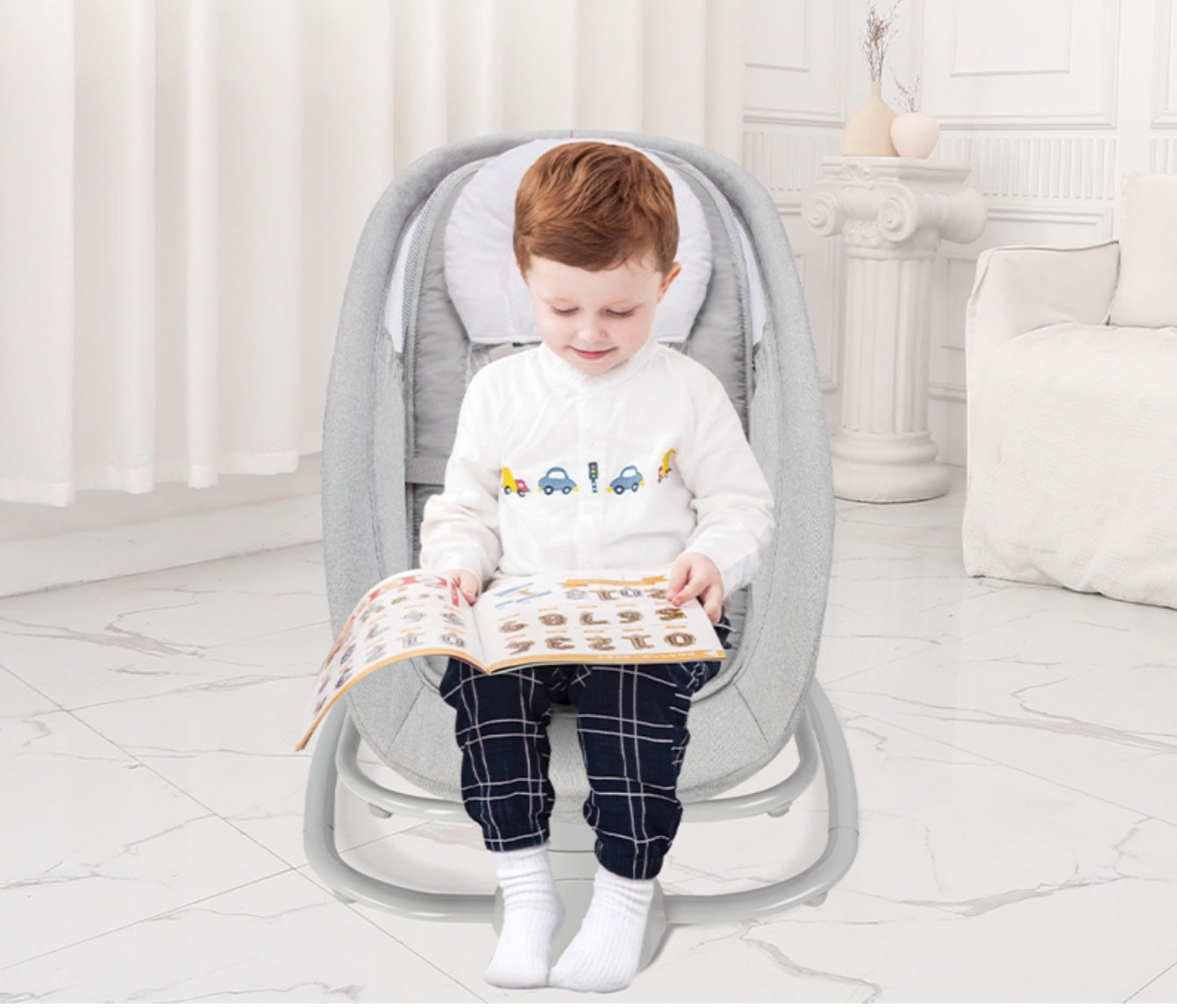 MASTELA 4-in-1 Multi-Functional Fold-Up Bassinet | Golu Baby