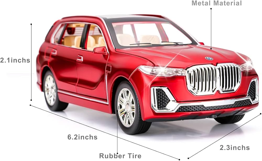 BMW Die-Cast Model Car – Pull-Back Series with Sound & Light Simulation | Golu Baby