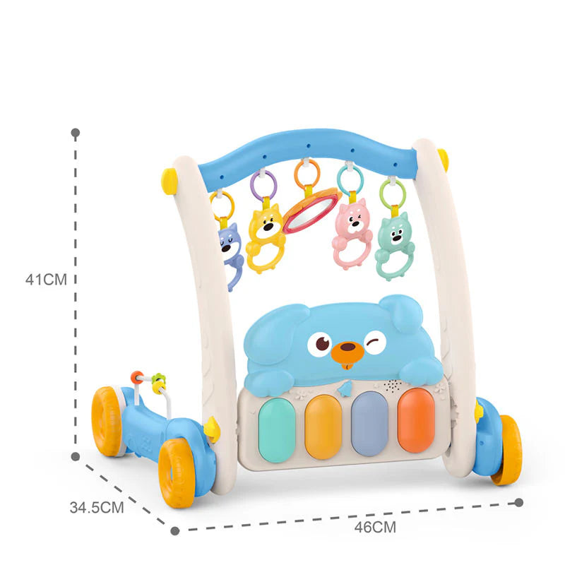 2 in 1 Piano Rack & Walker – Best for Early Education | Golu Baby