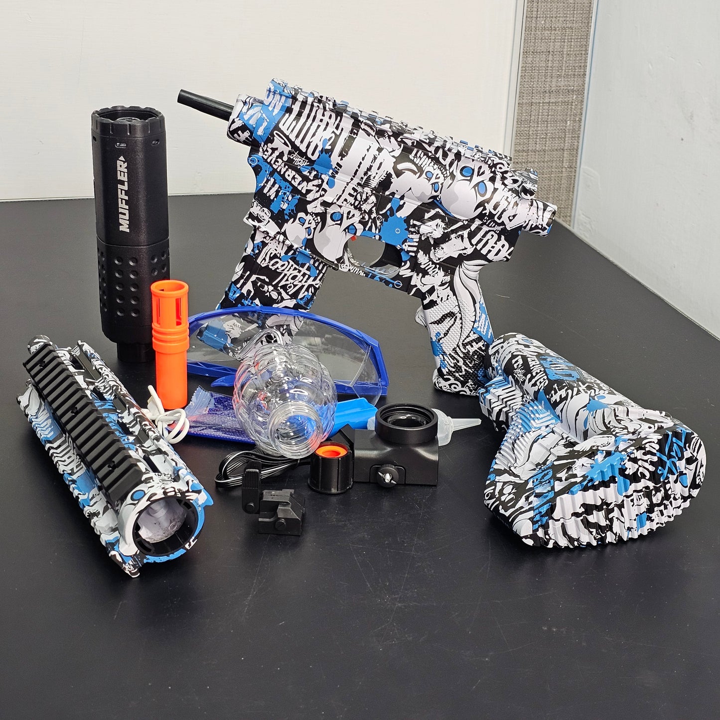 M416 Water Bomb Gun – Compatible with 7–8 mm Water Bombs | Golu Baby