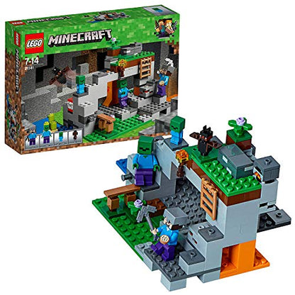 My World Zombie Cave Building Set – 253+ Pcs Brick Activity Toy (Ages 6+) | Golu Baby
