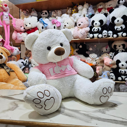 Pink Jacket Teddy Bear – 60cm Soft Plush Toy | Golu Baby