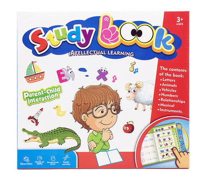 Intelligent E-Book for Kids | Interactive Learning with Sound & Touch - Golu Baby