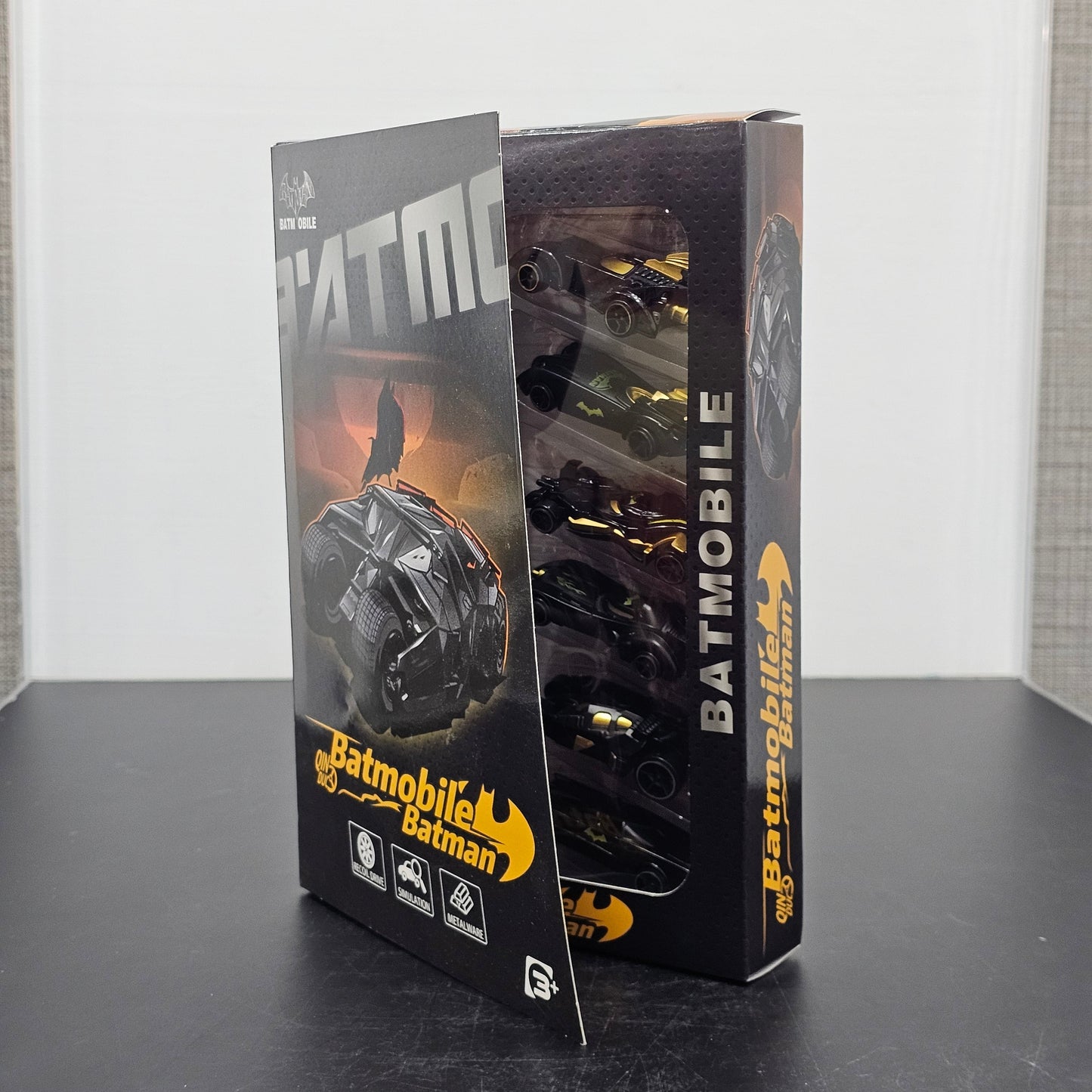 Batman Series Die-Cast Cars – 12 Pcs Set | Superhero Model Car Collection for Kids | Golu Baby