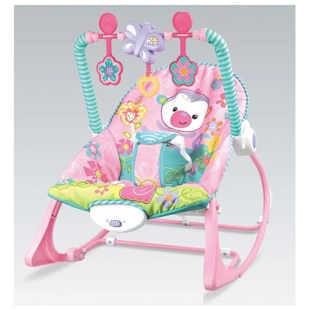 Baby Rocker – Infant to Toddler with Fold-Out Kickstand (0M+, 40 lbs / 18 kg) | Golu Baby