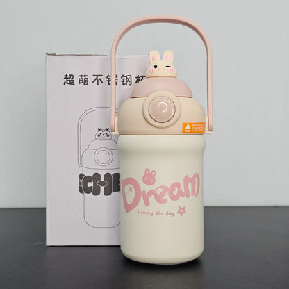 Hot & Cold Water Bottle 500ml – Insulated Thermal Flask | Golu Baby