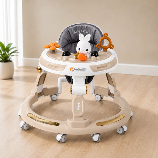Kids Baby Walker 207 – Height Adjustable Foldable Walker with Music & Lights
