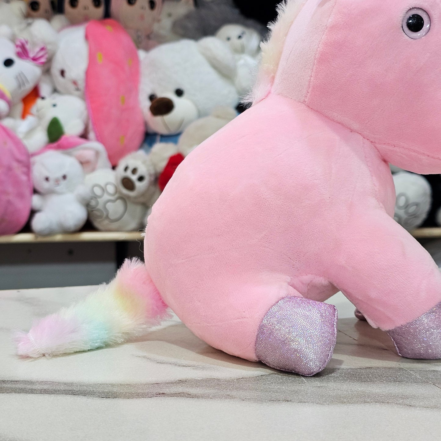 Unicorn Soft Toy – Pink Colour 25cm | Golu Baby