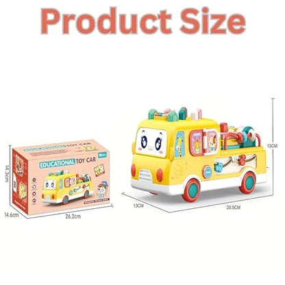 Educational Toy Car – Music, Shapes & Color Learning for Imagination & Creativity | Golu Baby