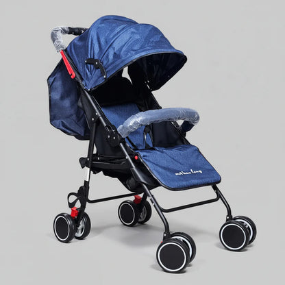 Lightweight Baby Stroller – Foldable with 360° Wheels & Sun Canopy | Golu Baby