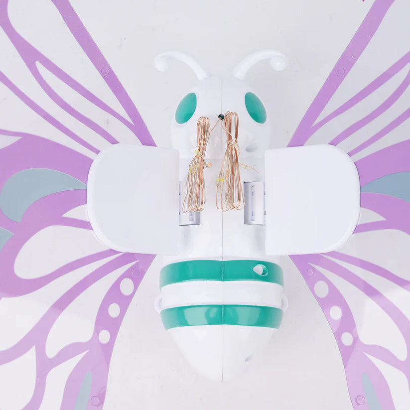EnchantGlow Butterfly Fairy Wings – LED Light & Musical Angel Wings for Kids