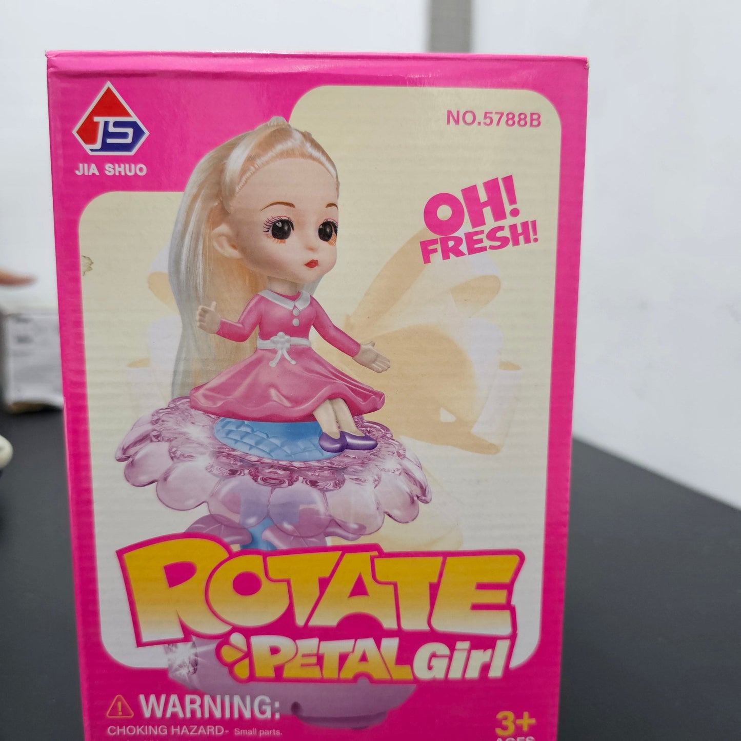 Rotating Petal Doll with Lighting & Music | Golu Baby