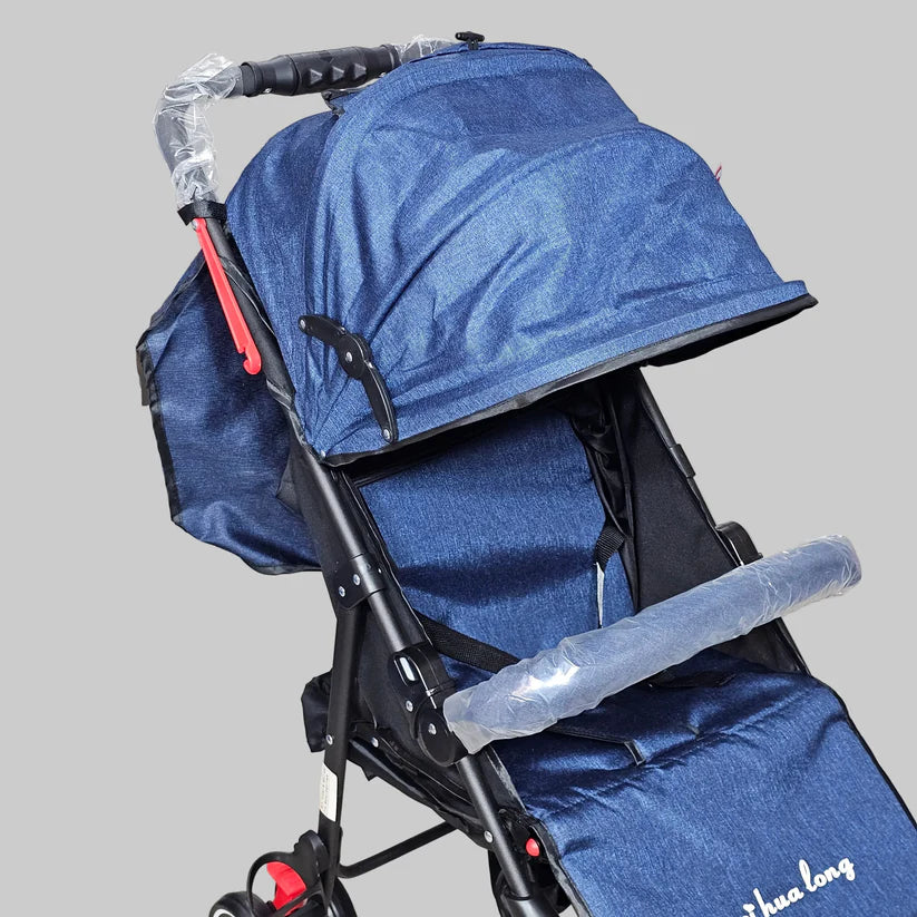Lightweight Baby Stroller – Foldable with 360° Wheels & Sun Canopy | Golu Baby