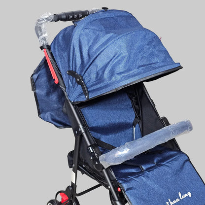 Lightweight Baby Stroller – Foldable with 360° Wheels & Sun Canopy | Golu Baby