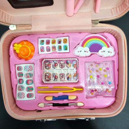 2-in-1 Makeup & Jewellery Set – Sparkle & Style in One! | Golu Baby