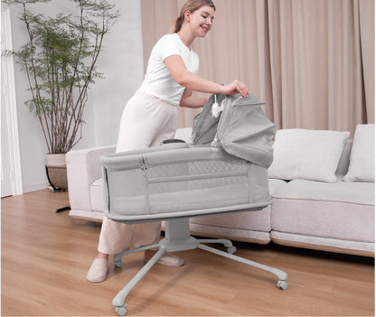 Dream Starlight Bedside Bassinet – 5-in-1 Smart Baby Bed for Sleep, Play & Comfort | Golu baby